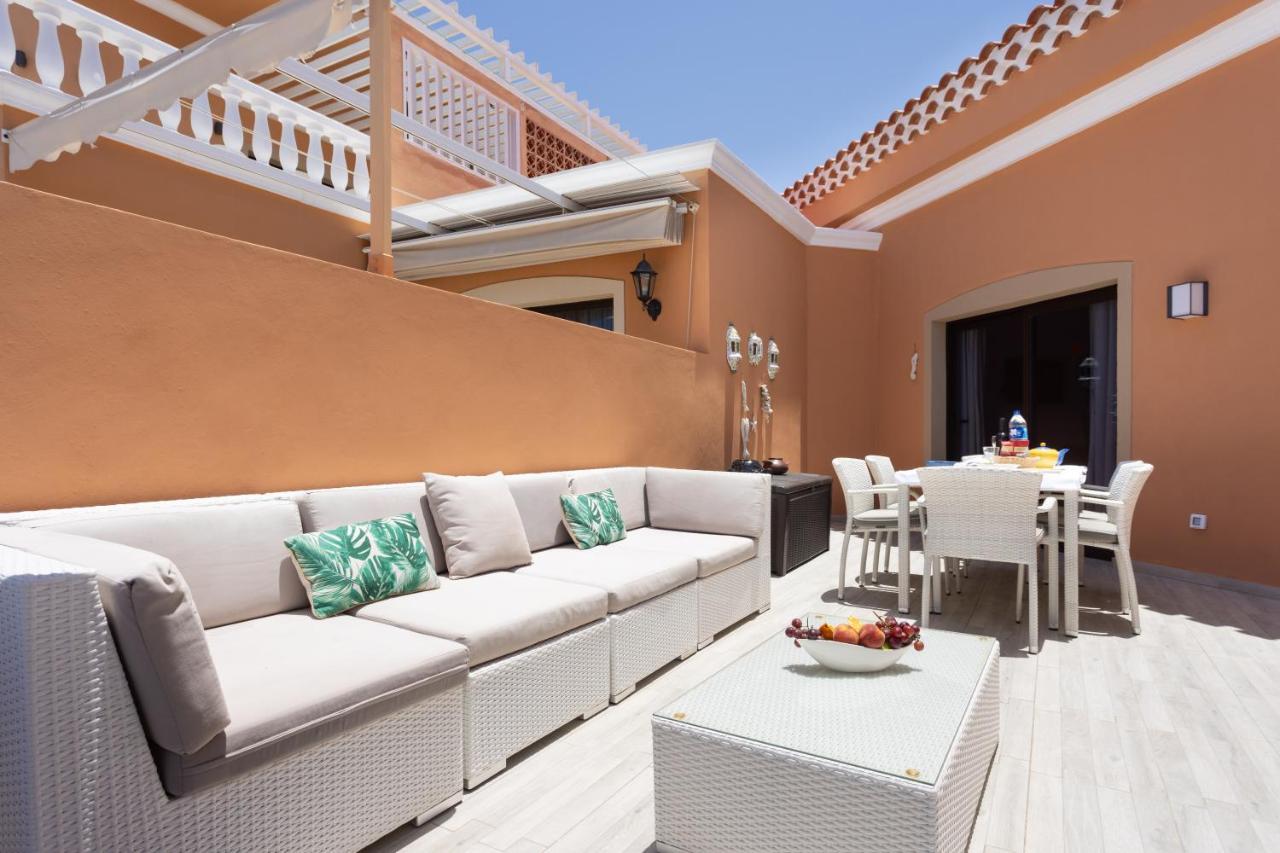 Exclusive Attic Las Vistas 3 With Breathtaking Sea View, Only 100 M To The Sea, Heated Pool, Aircon, Wifi 阿罗纳 外观 照片